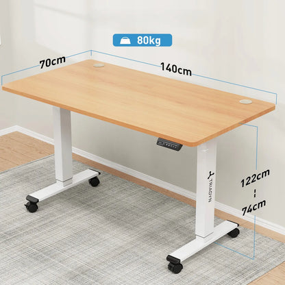 Elektrinis stalas Triadyn WorkBase 1407 su reguliuojamu aukščiu 140x70 cm