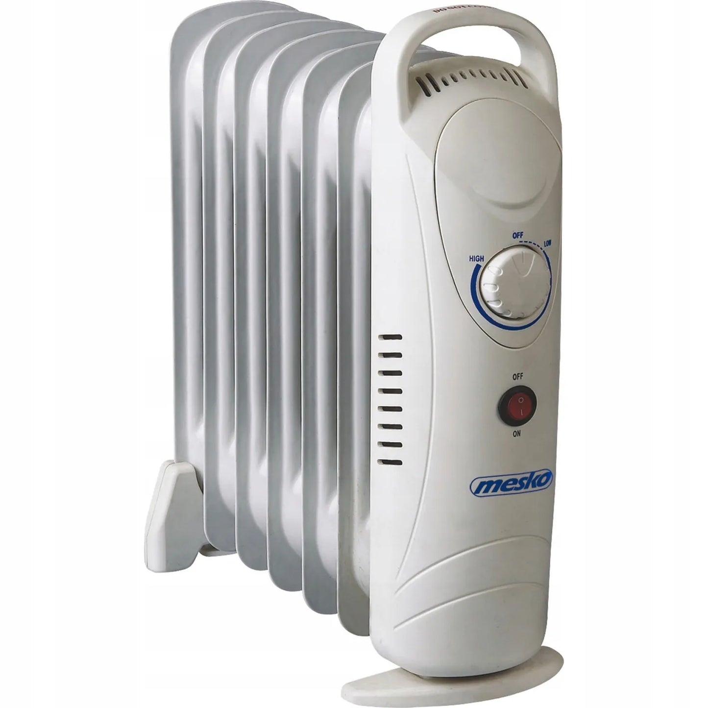 Elektrinis tepalinis radiatorius Mesko, 7 briaunų, 800 W, su temperatūros reguliavimu