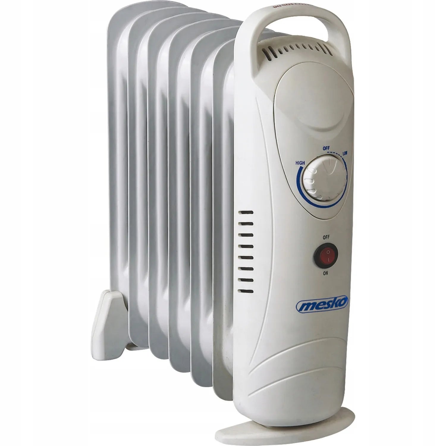 Elektrinis tepalinis radiatorius Mesko, 7 briaunų, 800 W, su temperatūros reguliavimu