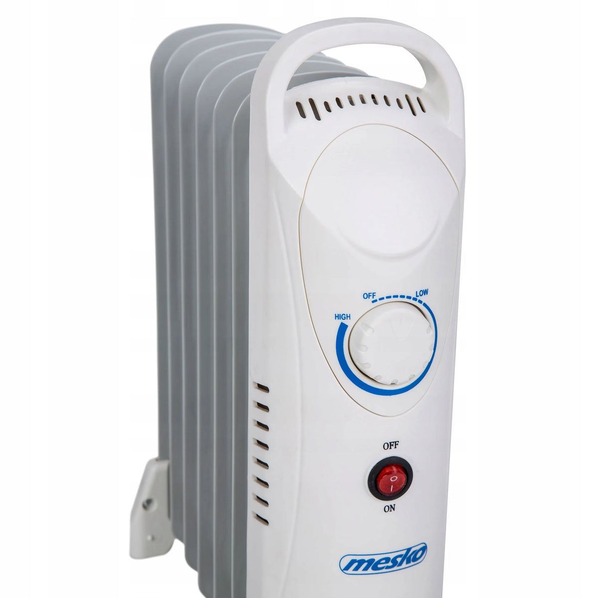 Elektrinis tepalinis radiatorius Mesko, 7 briaunų, 800 W, su temperatūros reguliavimu