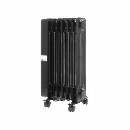 Elektrinis tepalinis radiatorius Mission Air OSLO 1500W, juodas, su WiFi ir laikmačiu