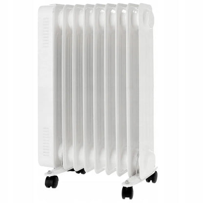 Elektrinis tepalinis radiatorius Mission Air OSLO 2000W baltas, su WiFi ir laikmačiu