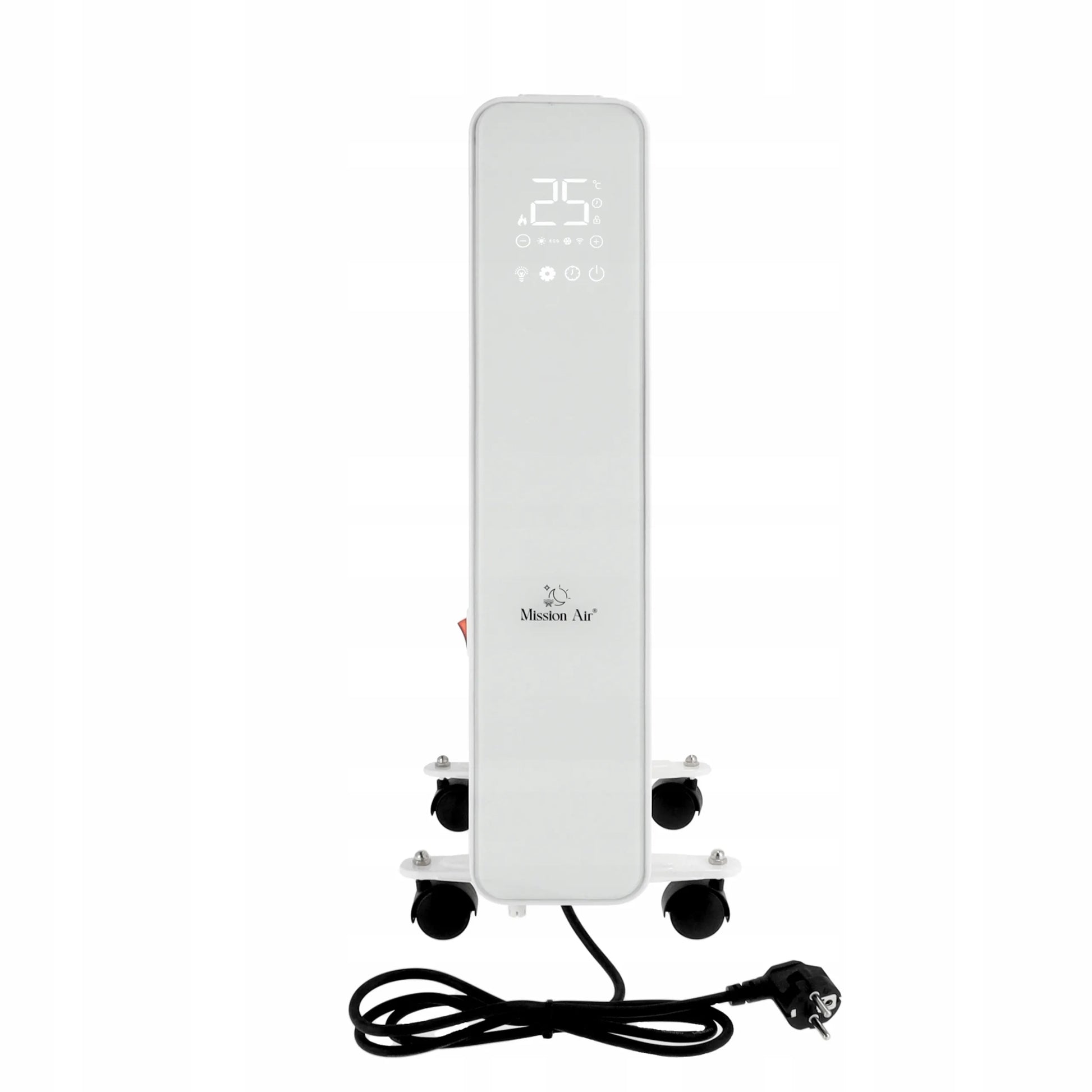 Elektrinis tepalinis radiatorius Mission Air OSLO 2000W baltas, su WiFi ir laikmačiu