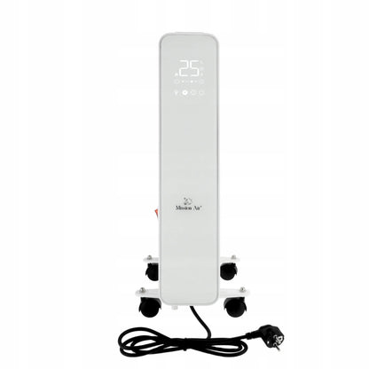 Elektrinis tepalinis radiatorius Mission Air OSLO 2000W baltas, su WiFi ir laikmačiu