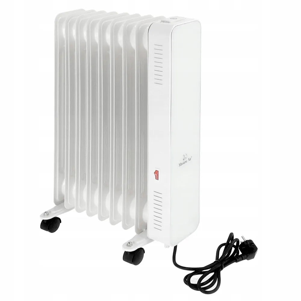 Elektrinis tepalinis radiatorius Mission Air OSLO 2000W baltas, su WiFi ir laikmačiu