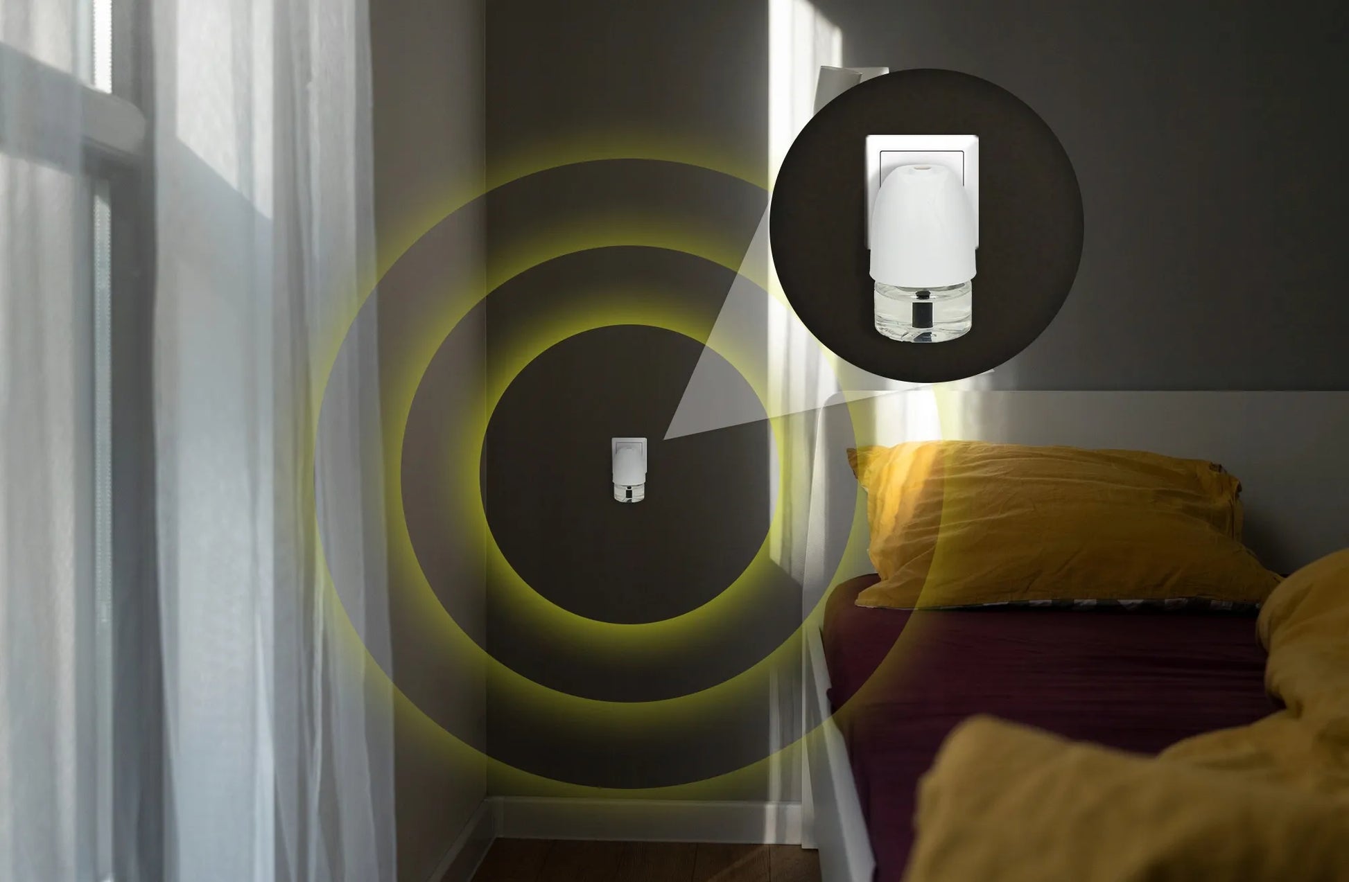 Elektrinis uodų, musių ir kandžių atbaidiklis E-SHIELD NO PEST, 30 ml, 30 naktų