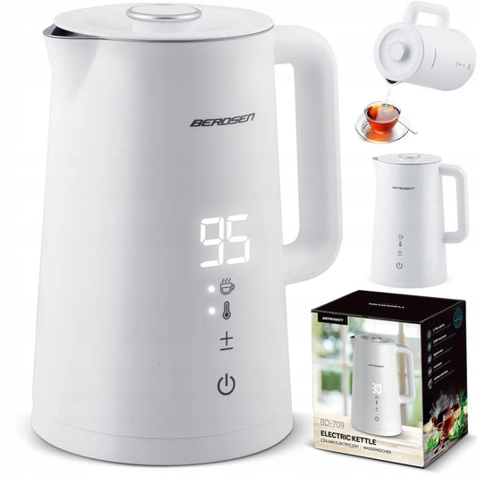 Elektrinis virdulys Berdsen BD-709, 1,7 l, baltas