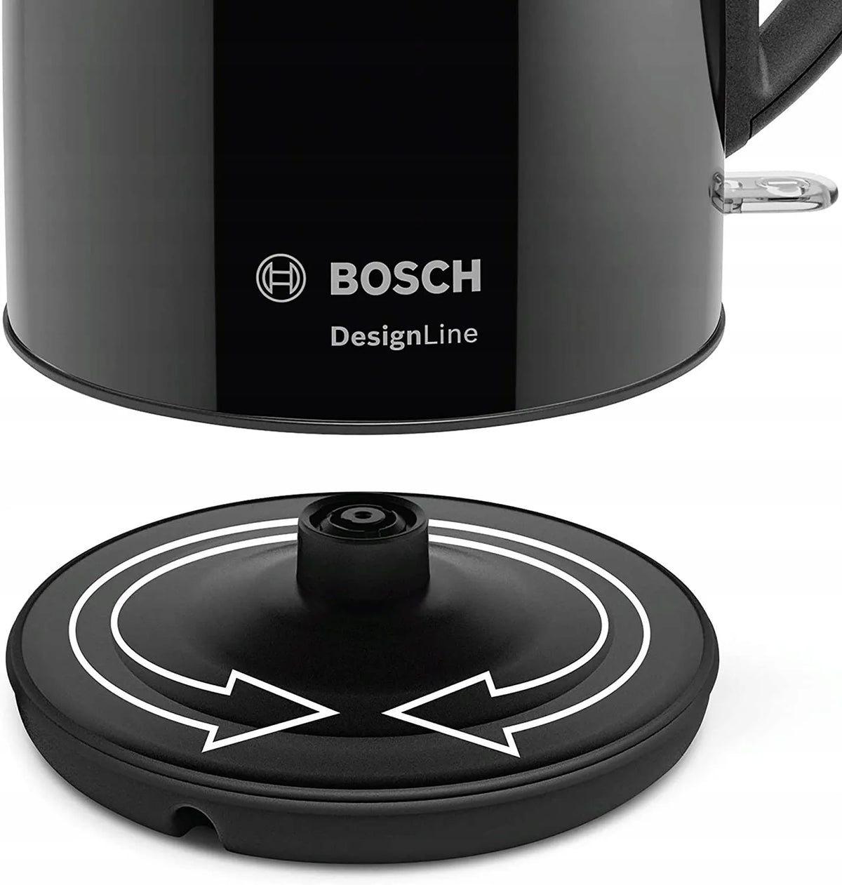 Elektrinis virdulys Bosch TWK3P423, 2400 W, 1,7 l, juodas