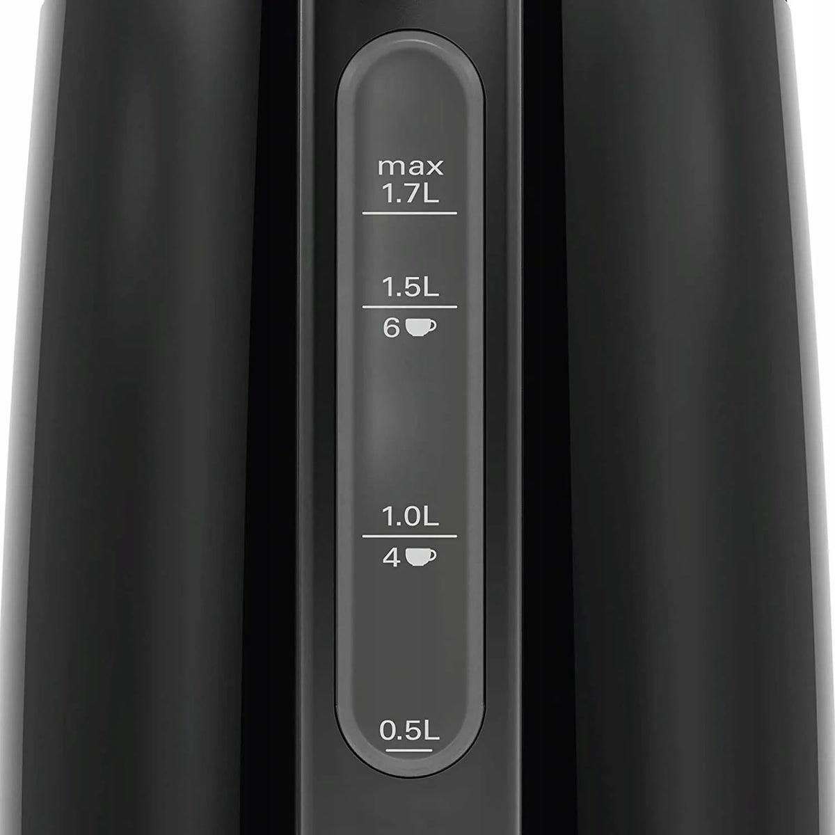 Elektrinis virdulys Bosch TWK3P423, 2400 W, 1,7 l, juodas