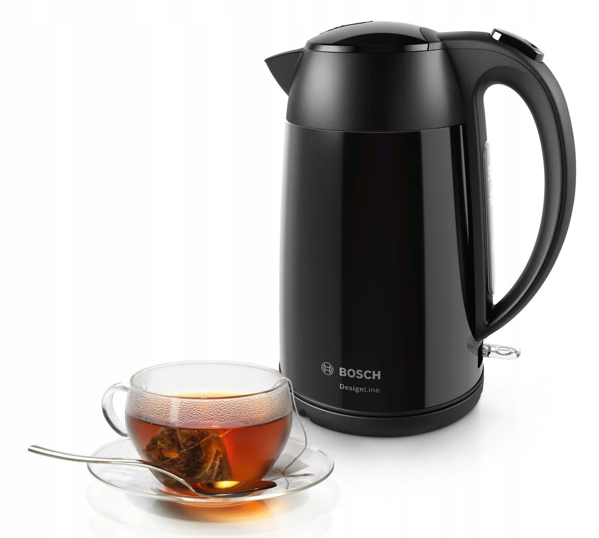 Elektrinis virdulys Bosch TWK3P423, 2400 W, 1,7 l, juodas