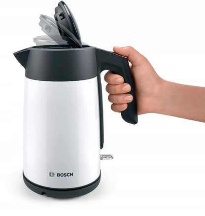 Elektrinis virdulys Bosch TWK7L461, 2400 W, 1,7 l, baltas