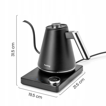 Elektrinis virdulys Huslog HUS1069, 1100 W, 1 l, juodas