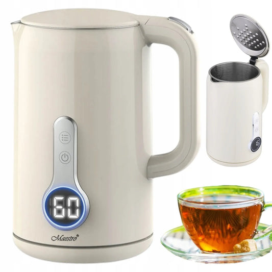 Elektrinis virdulys „Maestro“ TSMS9578, 1,7 l, 2200 W, temperatūros reguliavimas 40–100 °C