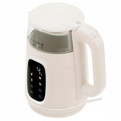 Elektrinis virdulys „Sevenkraft“ SK 1308be, 1,7 l, temperatūros reguliavimas, smėlio spalvos
