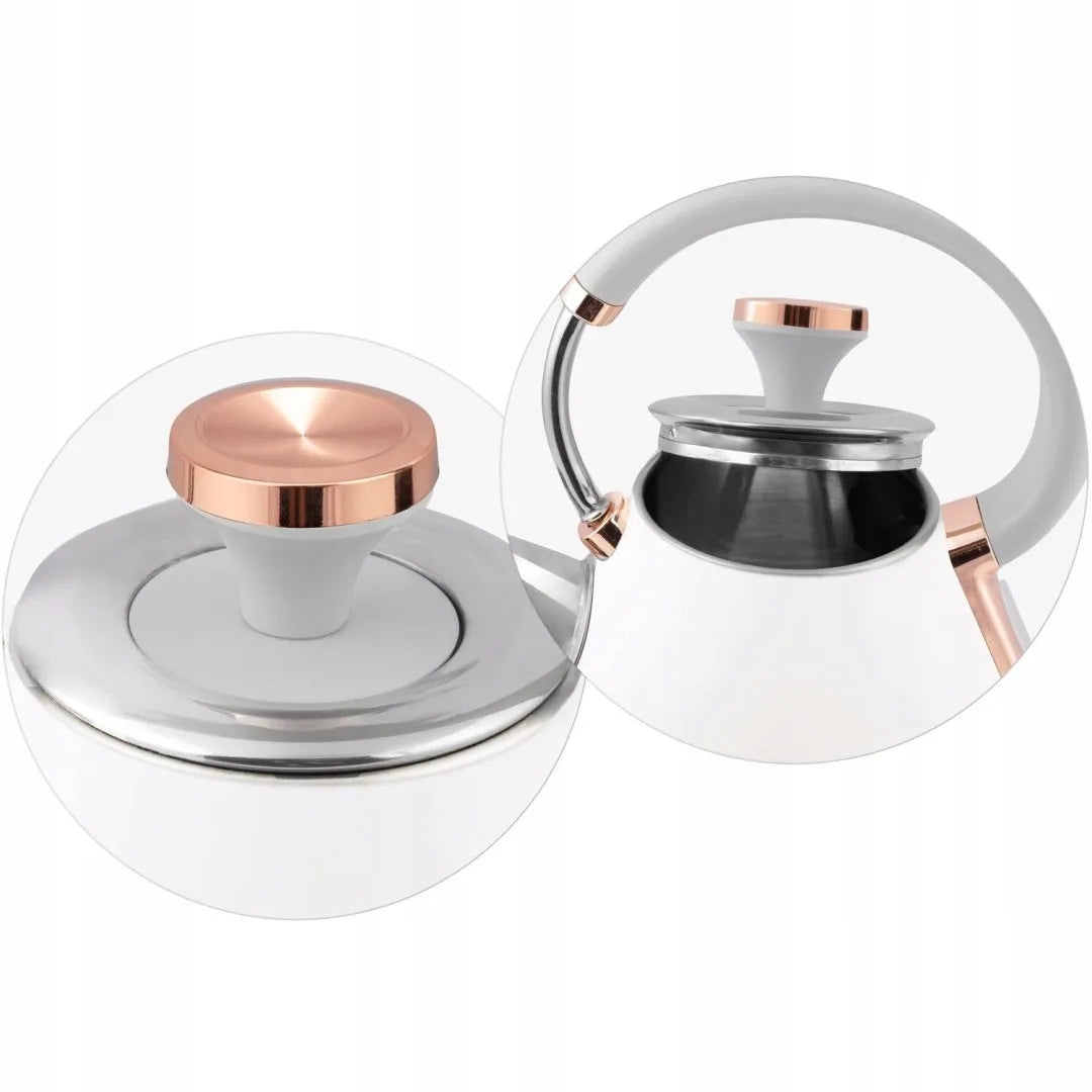 Elektrinis virdulys su termometru „Berdsen BD-701“, 1,7 l, baltas