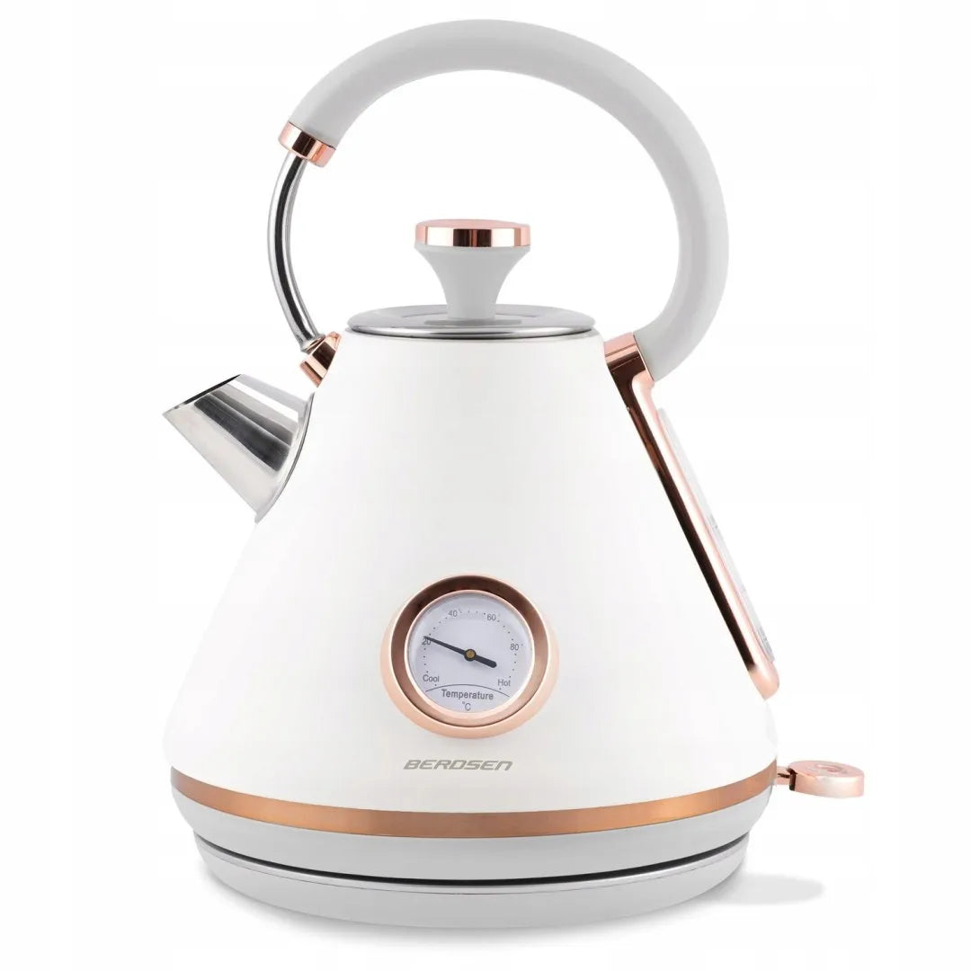 Elektrinis virdulys su termometru „Berdsen BD-701“, 1,7 l, baltas