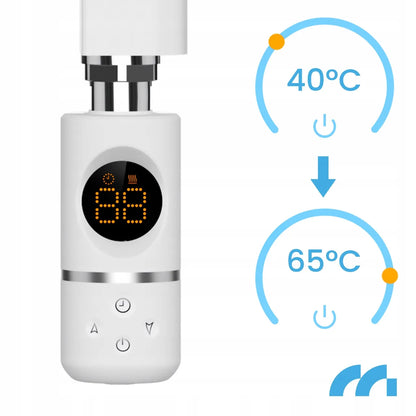 Elektrinis vonios radiatorius Maltec 300W su termostatu, baltas