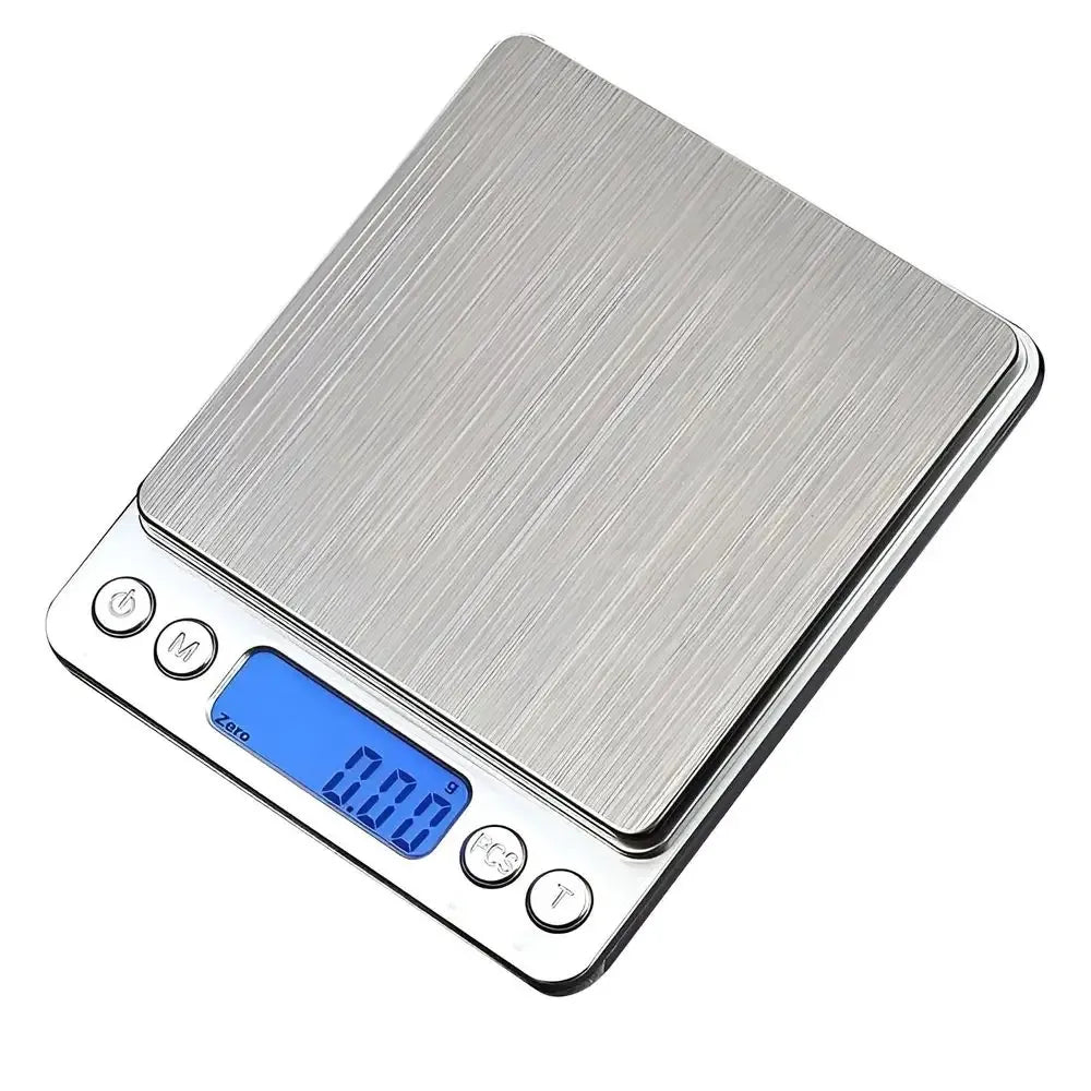 Elektroninės tiksliosios virtuvinės svarstyklės 500g 0,5kg 0,01g LCD ekranas