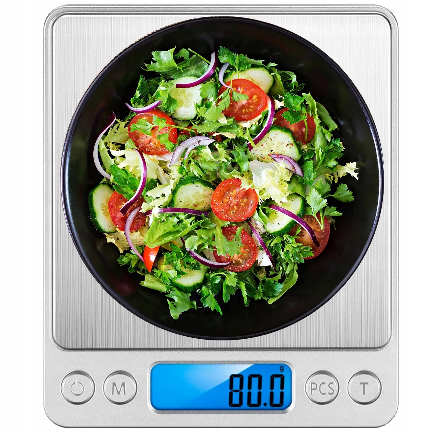 Elektroninės tiksliosios virtuvinės svarstyklės 500g 0,5kg 0,01g LCD ekranas