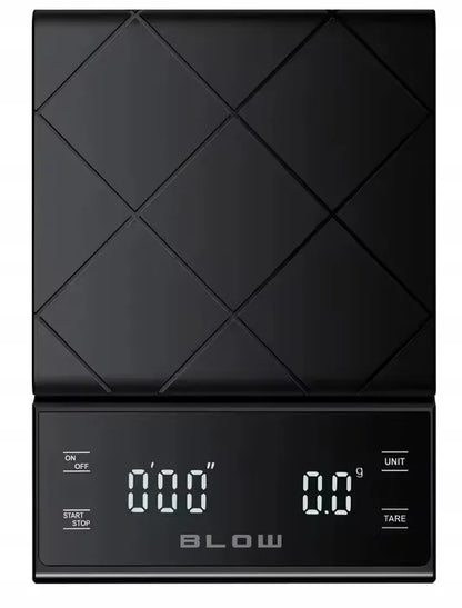 Elektroninės virtuvinės svarstyklės kavai, tikslios 3000g/0,1g, LCD, laikmatis, baterijos