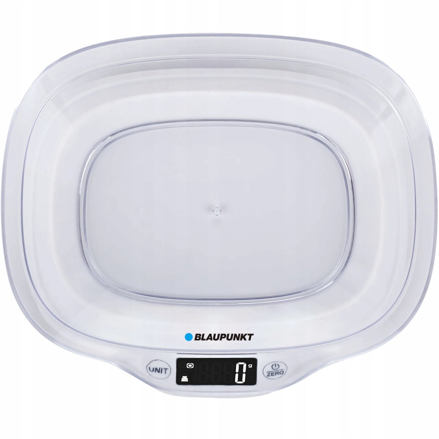 Elektroninės virtuvinės svarstyklės su dubeniu Blaupunkt FKS501 iki 5 kg, baltos