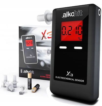 ELEKTRONINIS ALKOHOLIO MATUOKLIS ALKOHIT X3 TIKSLUS