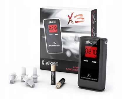 ELEKTRONINIS ALKOHOLIO MATUOKLIS ALKOHIT X3 TIKSLUS