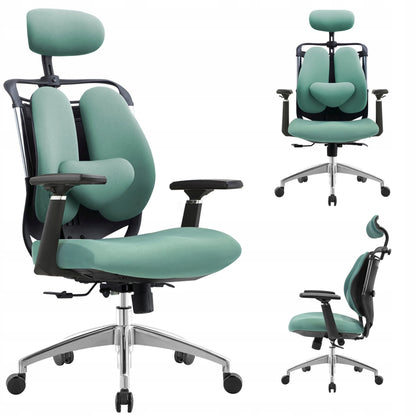 Ergonominė biuro kėdė ANGEL SteliO žalia