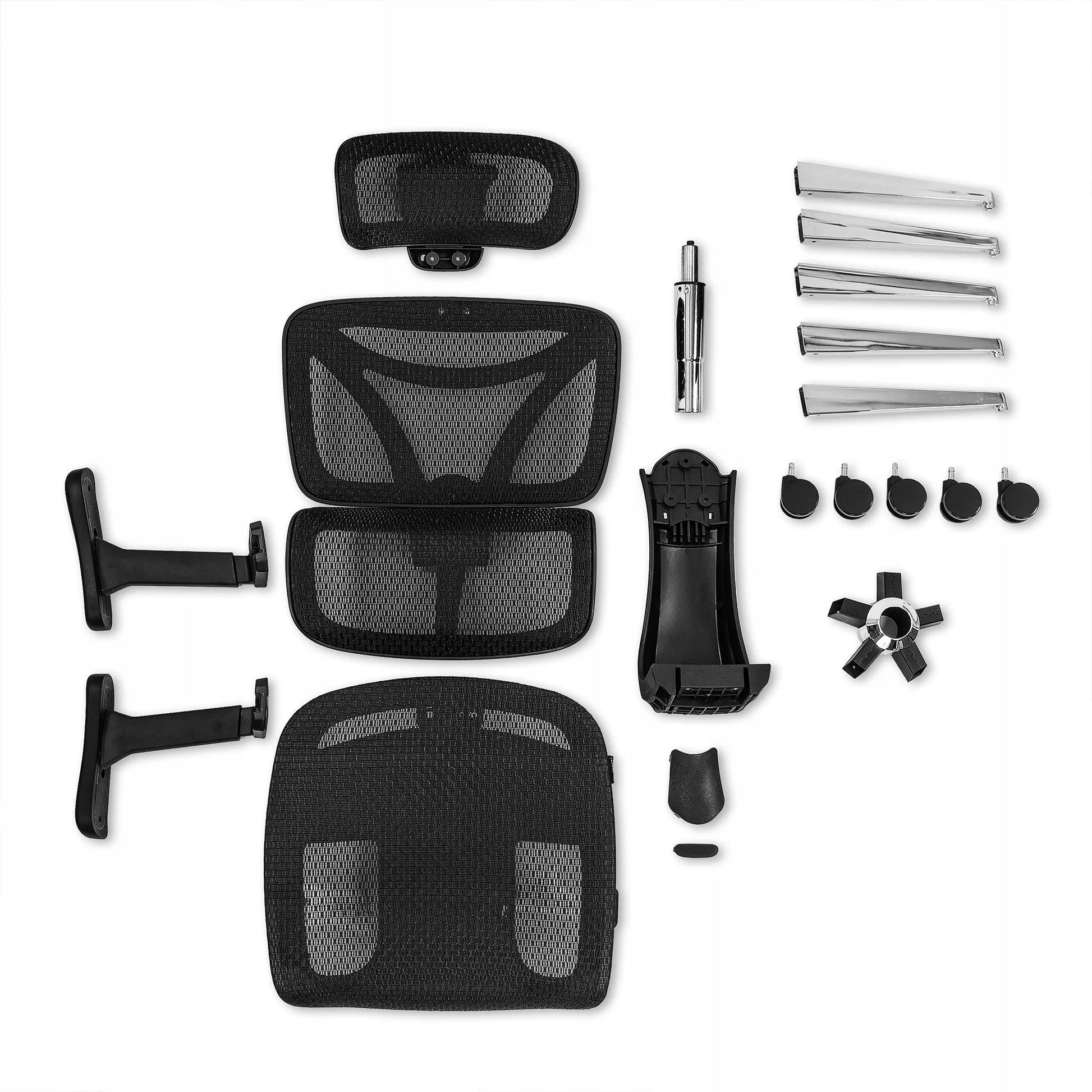 Ergonominė biuro kėdė Control Pro, sukamoji, juoda, LVNSystem