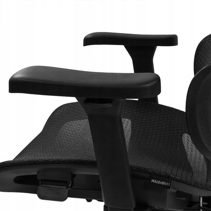 Ergonominė biuro kėdė Control Pro, sukamoji, juoda, LVNSystem