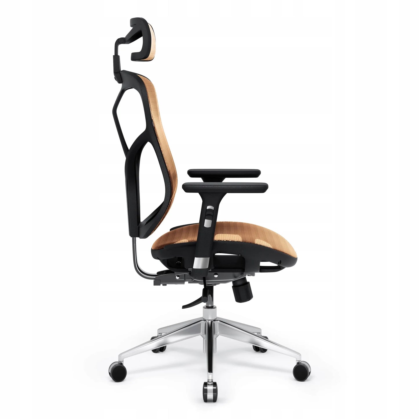 Ergonominė biuro kėdė Diablo V-Basic juoda ir oranžinė
