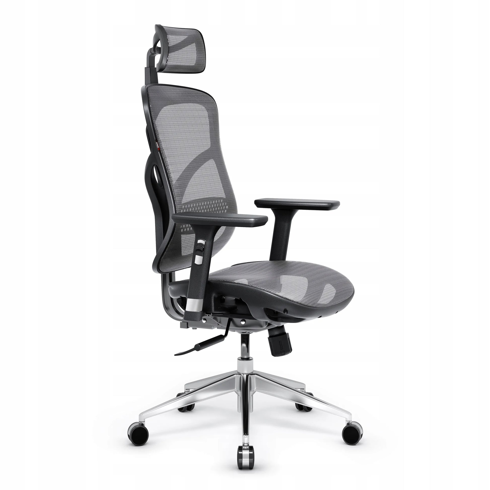 Ergonominė biuro kėdė Diablo V-Basic, juoda-pilka