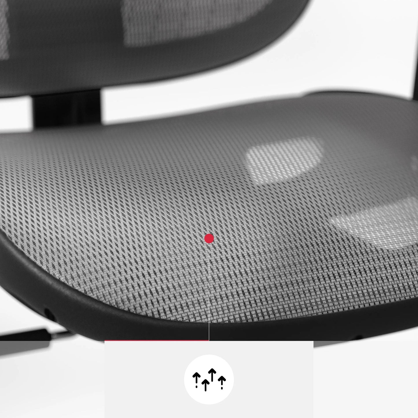 Ergonominė biuro kėdė Diablo V-Basic, juoda-pilka