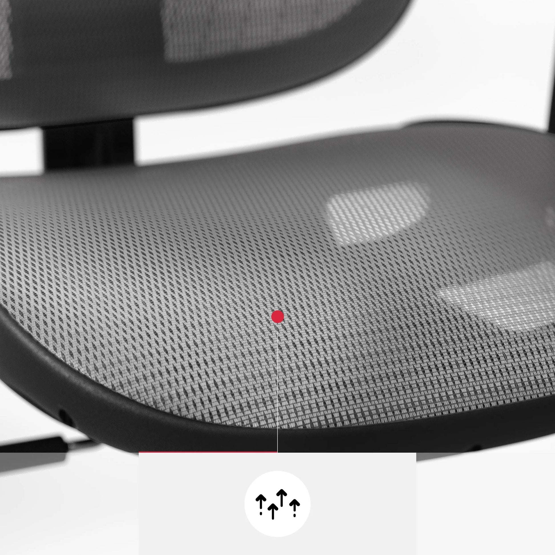 Ergonominė biuro kėdė Diablo V-Basic, juoda-pilka
