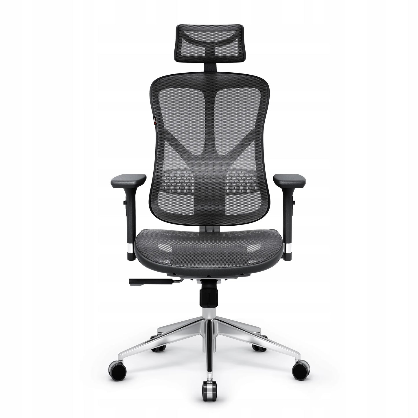 Ergonominė biuro kėdė Diablo V-Basic, juoda-pilka