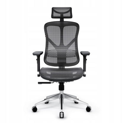 Ergonominė biuro kėdė Diablo V-Basic, juoda-pilka