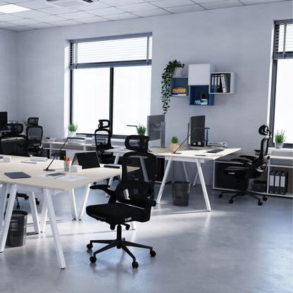 Ergonominė biuro kėdė DIABLO V-Light, juoda