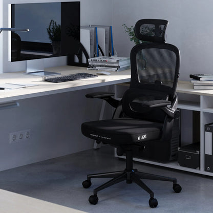 Ergonominė biuro kėdė DIABLO V-Light, juoda