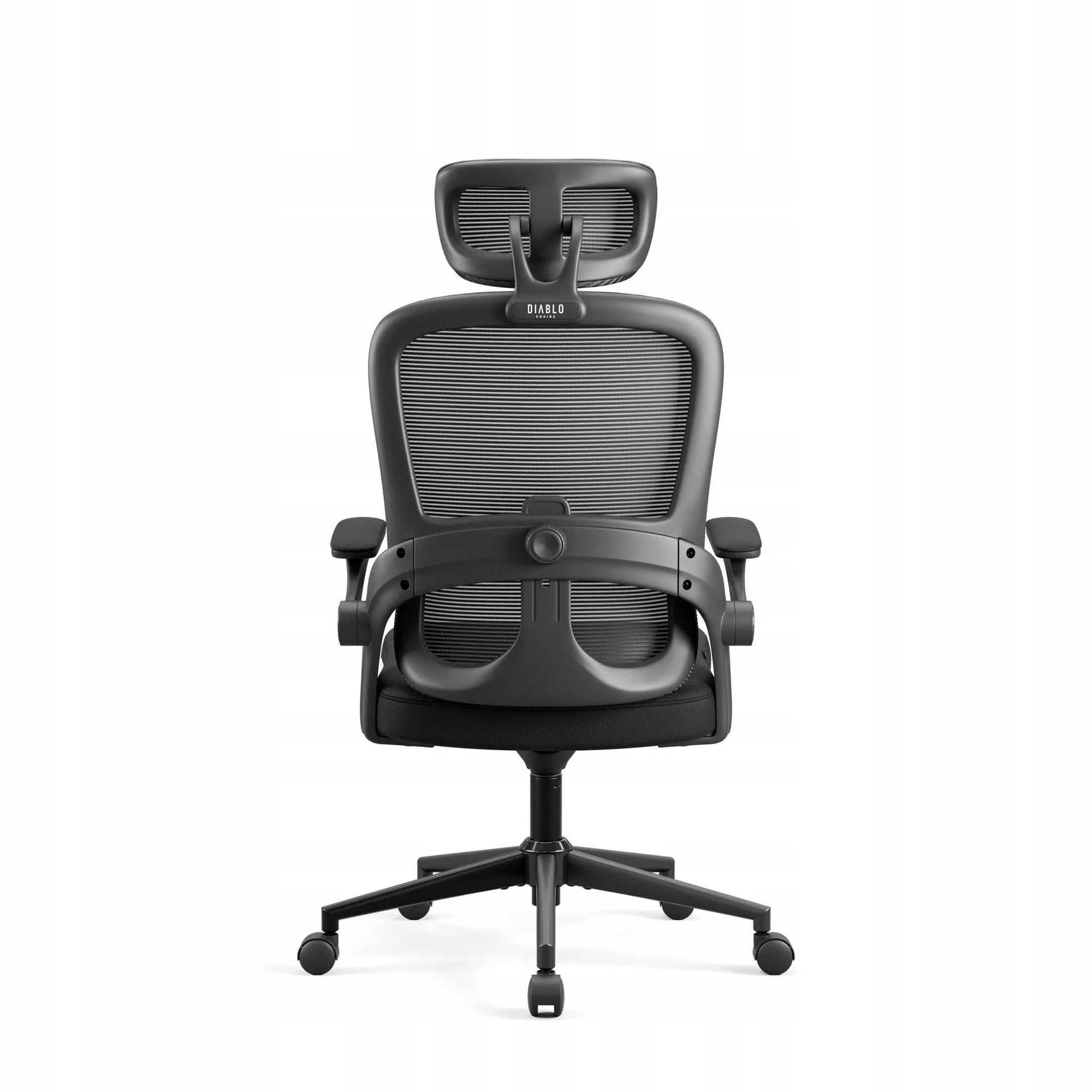 Ergonominė biuro kėdė DIABLO V-Light, juoda