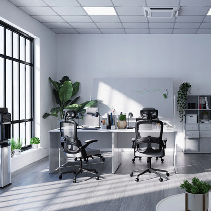 Ergonominė biuro kėdė DIABLO V-Light, pilka