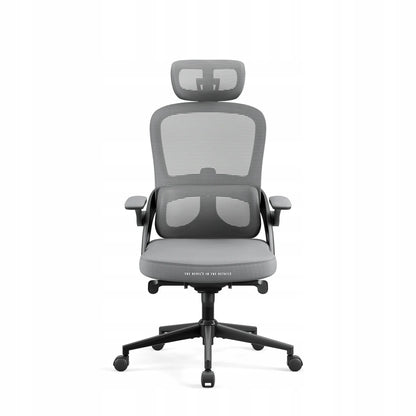 Ergonominė biuro kėdė DIABLO V-Light, pilka