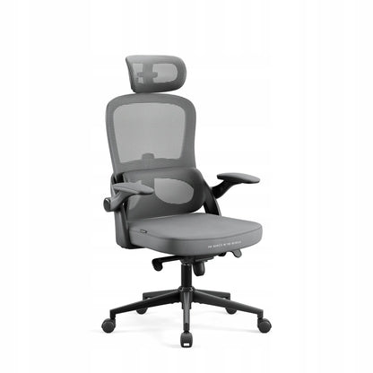 Ergonominė biuro kėdė DIABLO V-Light, pilka