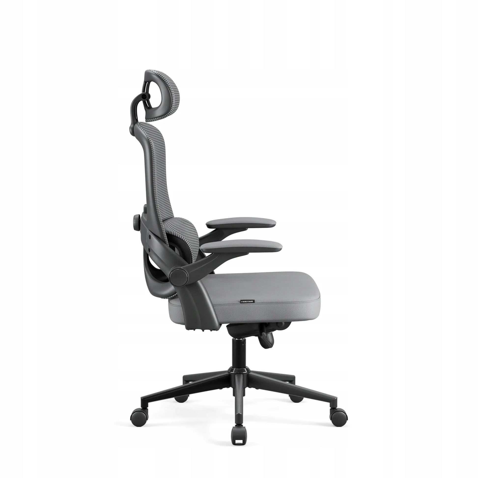 Ergonominė biuro kėdė DIABLO V-Light, pilka