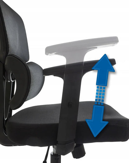 Ergonominė biuro kėdė GIOSEDIO FXA004, reguliuojami porankiai, BHP