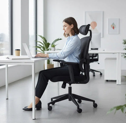Ergonominė biuro kėdė GIOSEDIO FXA004, reguliuojami porankiai, BHP