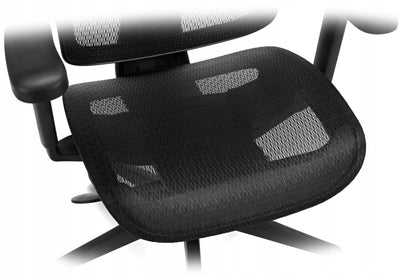 Ergonominė biuro kėdė LVNSYSTEM Control Series, juoda