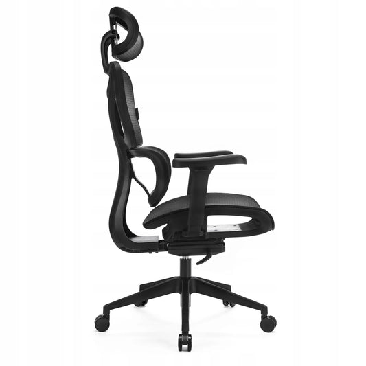 Ergonominė biuro kėdė LVNSYSTEM Control Series, juoda