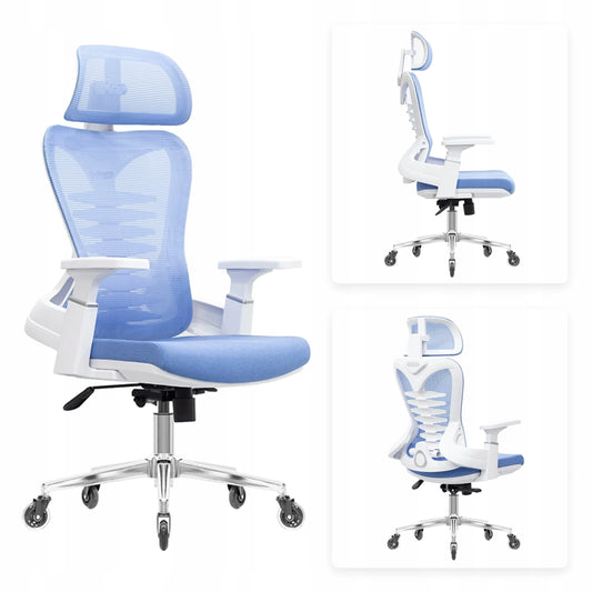 Ergonominė biuro kėdė Spacetronik Axon, mėlyna
