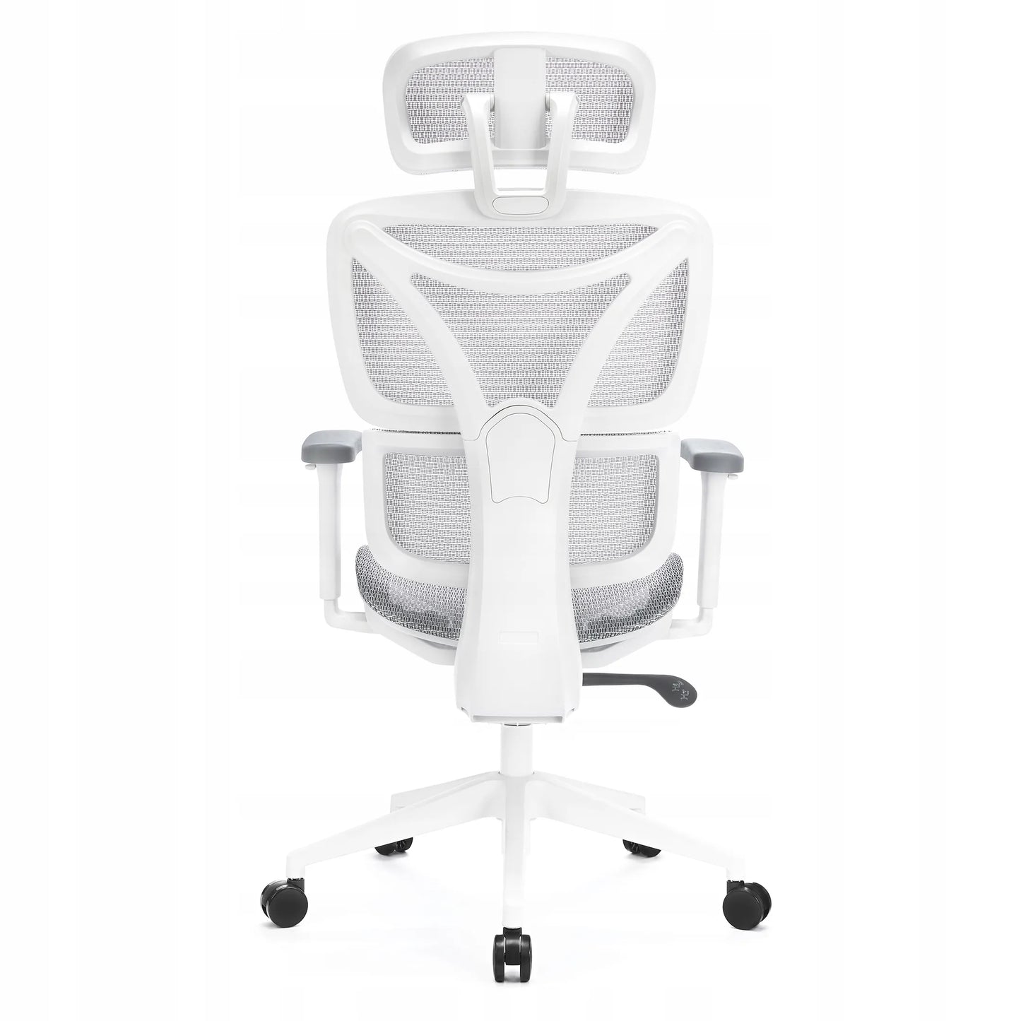 Ergonominė biuro kėdė su ratukais LVNSYSTEM Control Series, balta