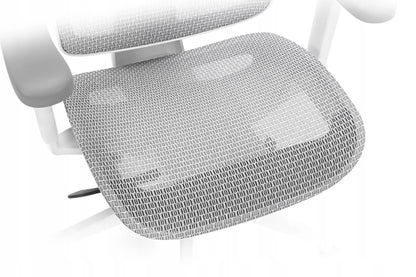 Ergonominė biuro kėdė su ratukais LVNSYSTEM Control Series, balta